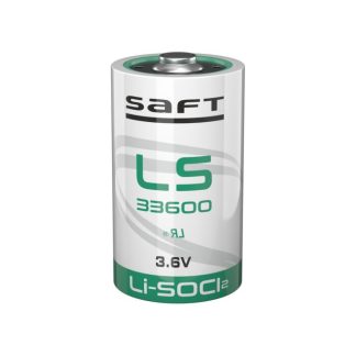 1x Saft LS33600 - Saft LS33600 D Size Li-SOCl2 Lithium Battery - 1 Pack