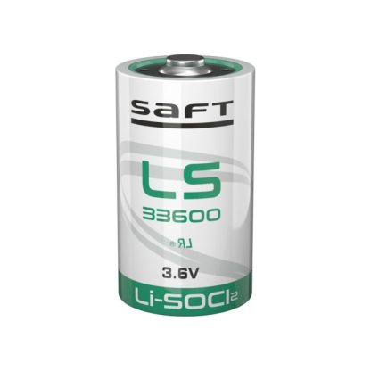 1x Saft LS33600 - Saft LS33600 D Size Li-SOCl2 Lithium Battery - 1 Pack