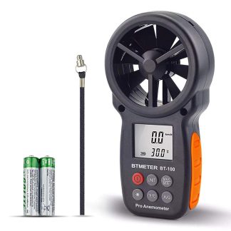 TMETER BT-100 Anemometer Handheld, Anemomters, Wind Speed Meter for Measuring Wind Speed