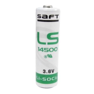 .1x Saft LS 14500 AA - 3.6V 2600mAh Lithium Battery
