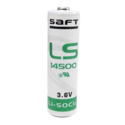 .1x Saft LS 14500 AA - 3.6V 2600mAh Lithium Battery