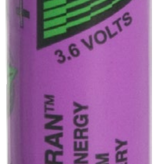 1x Tadiran Lithium Thionyl Chloride 3.6V, 2/3 AA Battery