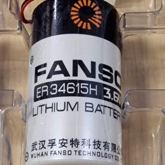 1X FANSO | ER34615H  | Lithium LiSOCl2 Battery | 3.6 V | 20000 mAh | Wired