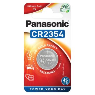 1 x Panasonic CR2354 Lithium Coin Cell Button Battery | 2354 DL2354| Long Expiry