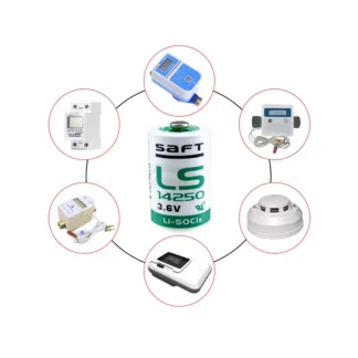1X SAFT LS14250 1/2 AA 3.6v Battery 14250