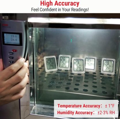 1x ThermoPro TP50 Digital Hygrometer Indoor Thermometer Humidity Monitor with Temperature Humidity Gauge - Image 2