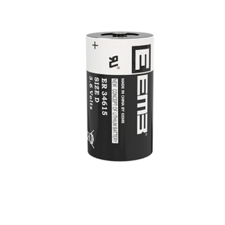 1X EEMB ER34615 D Cell Batteries 3.6V 19Ah Lithium Battery High Capacity Li-SOCL₂ Non-Rechargeable LS-33600 SB-D02 XL-205F for CNC Machine Tool Injection Molding Machine Printing machine ETC