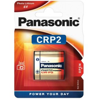 1X PANASONIC CRP2 6V Lithium Photo BATTERY 223 CR223 DL223 CR-P2