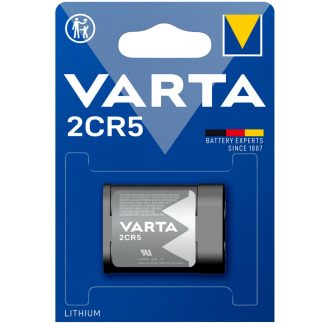1X VARTA 2CR5 Lithium Battery 6V 1400 MAH DL245 Photo Camera 6203