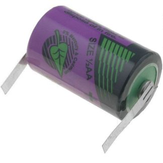 Tadiran SL-750/S 1/2 AA 3.6V LS14250 Battery LS-14250 R6 1/2AA SL750 Solder Tags