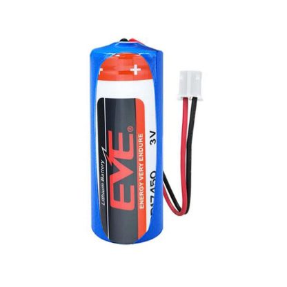 Eve CR17450 3V 2400mAh Battery with Plug for Memory Backup Clock Power Supply - Image 2