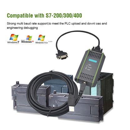1pc USB-MPI + USB Adapter Cable Siemens S7-200/300/400 PLC Programming Interface - Image 2