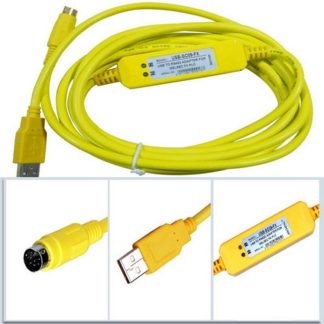 1x PLC Programming USB SC09 FX Cable For Mitsubishi MELSEC RS422 SC-09 000688