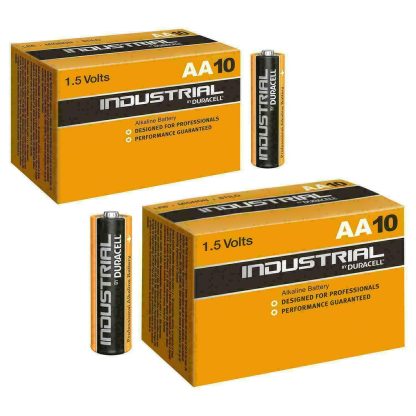 1X Duracell Industrial NOW PROCELL AA  Batteries LR6 1.5V MN1500 Long Expiry - Image 2