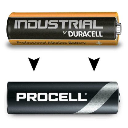 1X Duracell Industrial NOW PROCELL AA  Batteries LR6 1.5V MN1500 Long Expiry - Image 3