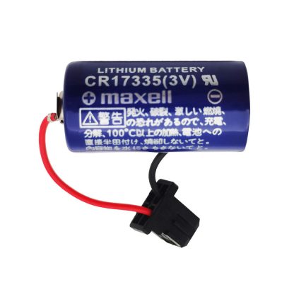 CR17335 1750mAh 3V Non-rechargeable Li-ion Battery with Plug PLC, CNC - Image 3