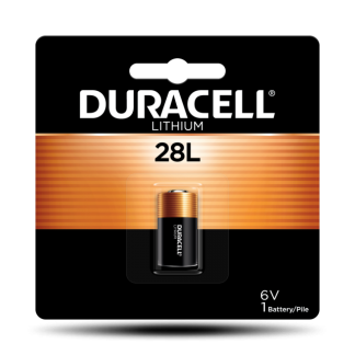 1pc DURACELL PX28A Battery,Alkaline,Size 28A,6VDC
