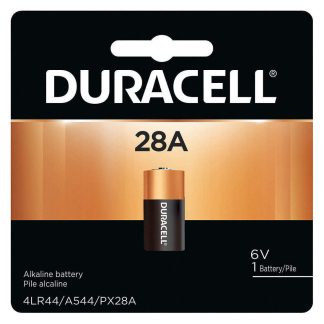 1pc DURACELL PX28A Battery,Alkaline,Size 28A,6VDC
