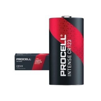 1x DURACELL PROCELL INTENSE CR123 HIGH DRAIN 3V DU16339 LITHIUM BATTERIES LOT