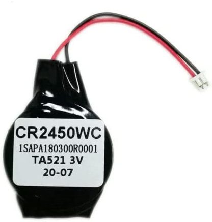 3V Battery for ABB TA521-1SAP180300R0001 - CR2450WC 3V / 550mAh PLC Replacement Battery (1 Pcs)