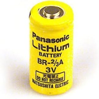PANASONIC Batteries BR-2/3ASSP Lithium Battery, 3V, 2/3A