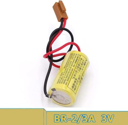1x BR-2/3A Battery 3V BR-2 3A Lithium Battery BR17335 with Brown Plug for A98L-0031-0006 System Battery - Image 2