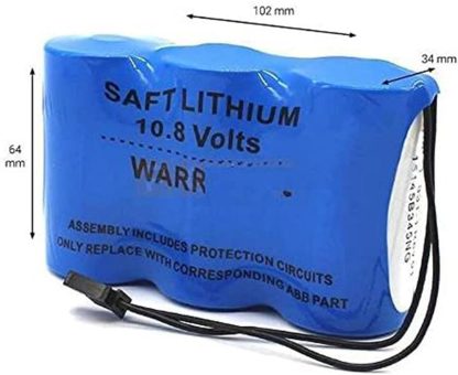1pcs 3HAC16831-1 Battery for ABB 10.8V Robot Arm Backup Charging Battery NEW - Image 2