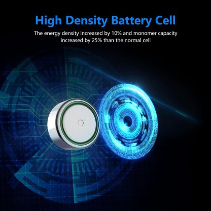 1x POWEROWL LR44 Batteries 1 Count, High Capacity AG13 357 303 SR44 L1154F A76 Premium Alkaline Battery 1.5V Button Coin Cell Batteries - Image 6