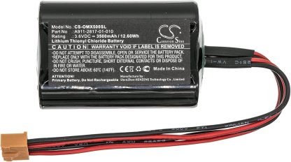 Battery for OKuma MX50,MX-50,fits P/N:A911-2817-01-010,A911-2817,A9112817,E5503-490-012 (3500mAh/12.60Wh)