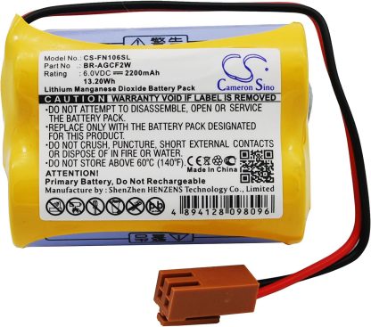 Battery for GE Fanuc A06 6V 5000mAh